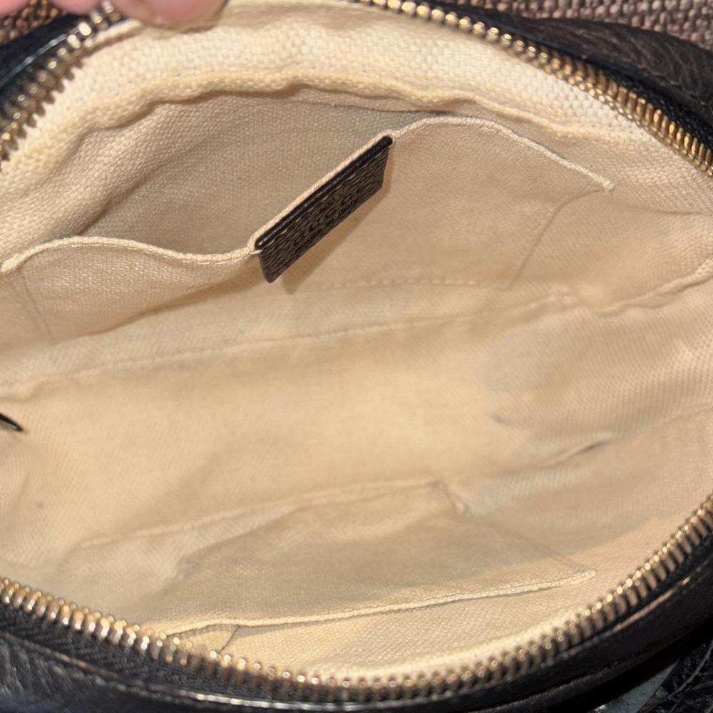 Gucci Soho Crossbody Bag- Black Leather - Picture 8 of 10